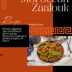 Easy Moroccan Zaalouk: Flavorful Mediterranean Recipes