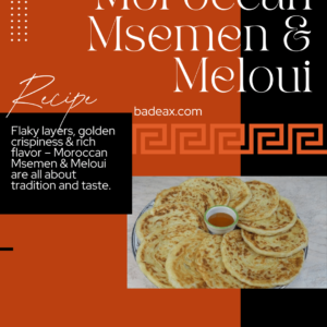 Easy Moroccan Msemen & Meloui: Flaky & Flavorful Flatbreads